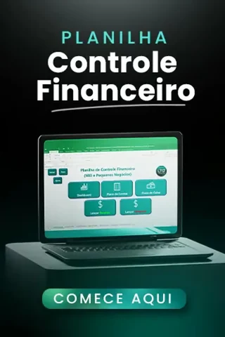 Prévia da Planilha de Controle Financeiro